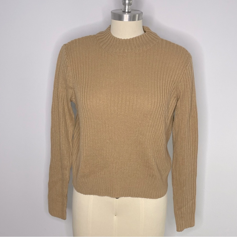 H&M Divided Brown Mock Turtleneck Sweater- Size Small